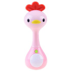 Interaktyvi garso barškutė su gyvūnėliu ir šviesomis