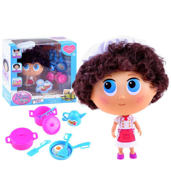 Lėlė virėjas su puodais ZA3400