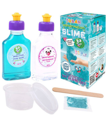 Tuban SUPER SLIME Rinkinys - arbūzinis gleivės