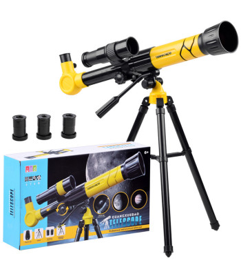 Teleskop vaikams ant stovo su 20x 30x 40x padidinimu