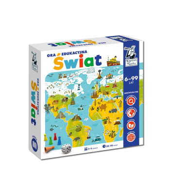 Kapitonas Mokslas Edukacinis Žaidimas Pasaulis GR0477