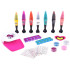 Vaikų nagų lakavimo rinkinys su lipdukais ir blizgučiais