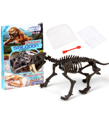 Clementoni Smilodonas: Sukurk tigro griaučius