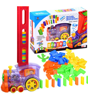Domino Lokomotyvas – Konstravimo Rinkinys 80 vnt