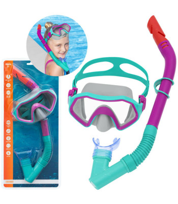 Bestway plaukimo ir nardymo kaukė su vamzdeliu 24025