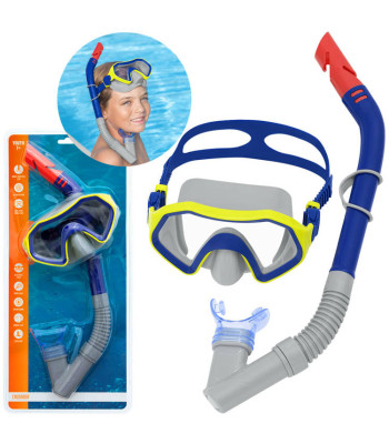 Bestway plaukimo ir nardymo kaukė su vamzdeliu 24025
