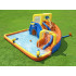 Bestway milžiniškas vandens žaidimų parkas 551x502x265 cm su čiuožykla ir siena 53377