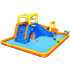 Bestway milžiniškas vandens žaidimų parkas 551x502x265 cm su čiuožykla ir siena 53377