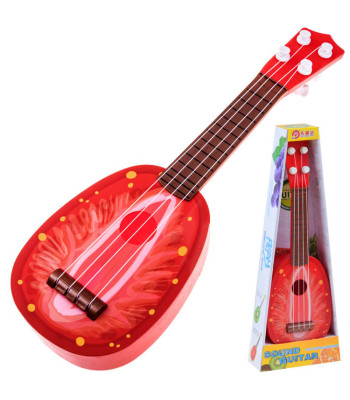 Vaikams skirta vaisinė ukulele gitara 37 cm