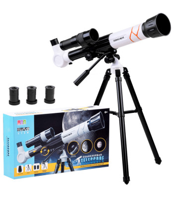 Teleskop ant trikojo vaikams su 20x, 30x, 40x padidinimu
