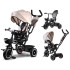Triratukas Tiny Bike 3in1 smėlio spalvos su stogeliu SP0650