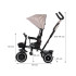 Triratukas Tiny Bike 3in1 smėlio spalvos su stogeliu SP0650