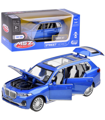 Auto Suv BMW X7 1:32 metalinis modelis su garsais ir šviesomis ZA3756