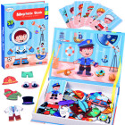 Magnetinė dėlionė Knyga - Profesijos, 59 elementai