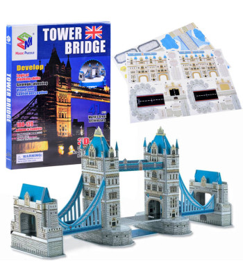 3D Dėlionė 41 el. Tower Bridge ZA3801