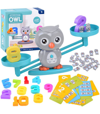 Edukacinis žaidimas Pelėda Svarstyklės