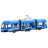 Prijungiamas mėlynas tramvajus su šviesomis ir garsais 45 cm