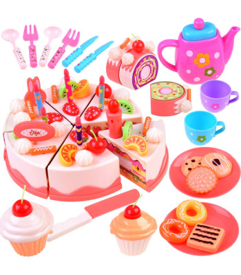 Didelis desertų rinkinys: Suformuok gimtadienio tortą