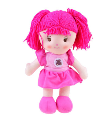Lėlė Zuzia 33cm rožinėje suknelėje