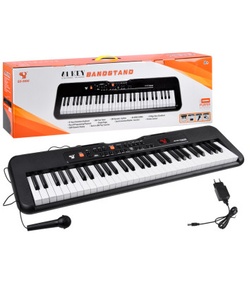 Organy klaviatūra SD-S850 su mikrofonu, 61 klavišas