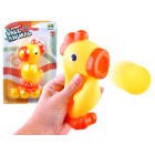 Vaikiškas pistoletas su putplasčio kamuoliukais