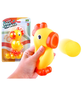 Vaikiškas pistoletas su putplasčio kamuoliukais