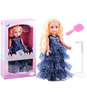 Lėlė Ariana su žvaigždėta suknele