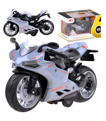 Diecast modelis motociklas su įtempimu