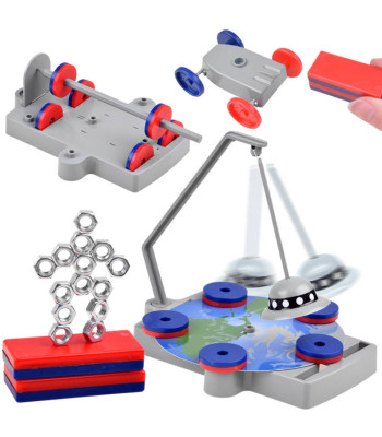 Edukacinis rinkinys 12 viename - Magnetų mokslas