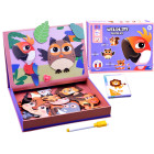 Magnetinė dėlionė Gyvūnai 54 el Magnetinė lenta