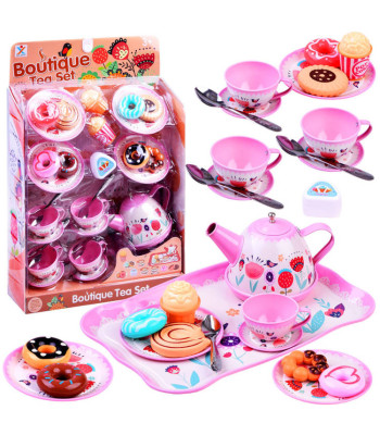 Arbatos ir kavos rinkinys su puodeliais ir sausainiais