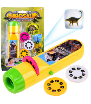 Projektoriaus žibintuvėlis su dinozaurais 24 skaidrės TA0093