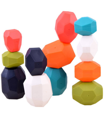 KAMIENIE kaladėlės balansavimo piramidė ZA3990