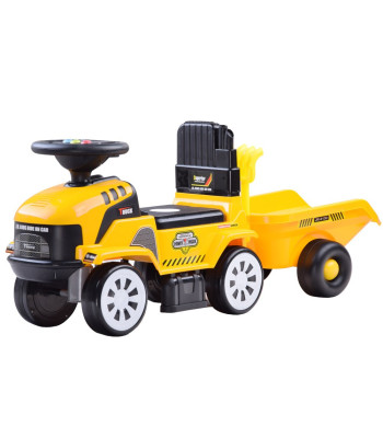 Traktoriukas su priekaba