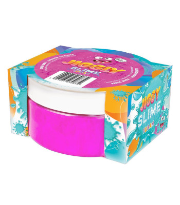 Jiggly Slime perlinis rožinis 200g