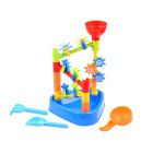 Spalvotas smėlio rinkinys su malūnėliais ZA4024