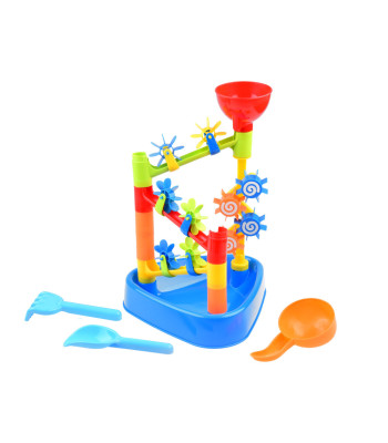 Spalvotas smėlio rinkinys su malūnėliais ZA4024