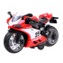 Diecast motociklo modelis su atbuline pavara