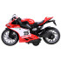 Diecast motociklo modelis su atbuline pavara