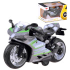 Diecast modelio motociklas su įtempimu, žaislas ZA3933