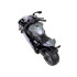Diecast modelio motociklas su įtempimu, žaislas ZA3933