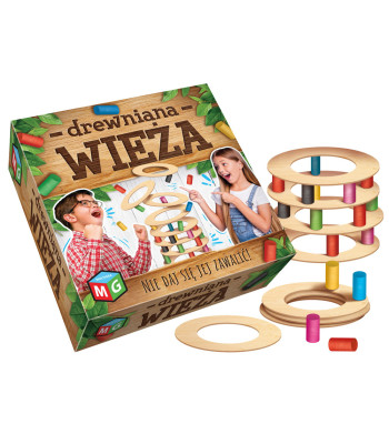 Medinė Bokšto Žaidimas GR0528