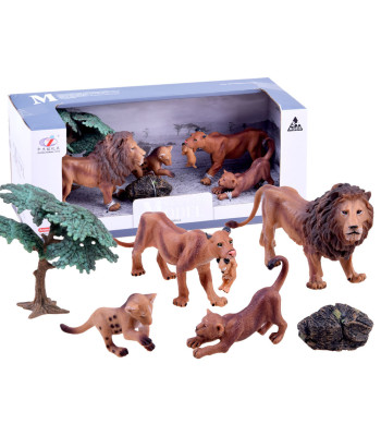 Safari gyvūnų serija - Liūtų šeima