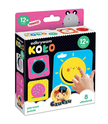 CzuCzu pirmosios dėlionės Atrandu Ratą 12m+ ZA4042