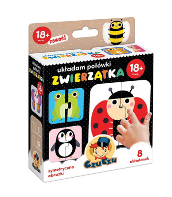 CzuCzu Gyvūnėlių Dėlionės 18m+