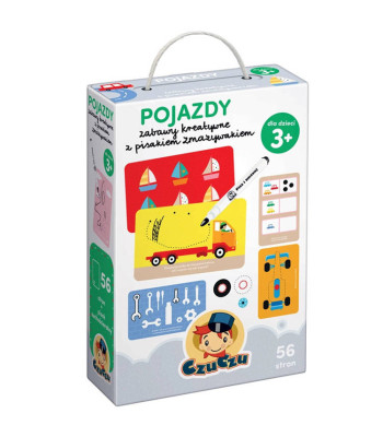 CzuCzu Transporto priemonės Kūrybiniai žaidimai su žymekliu ZA4056