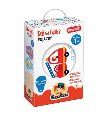 CzuCzu Garso Transporto Priemonės iliustracinė knygelė ZA4086