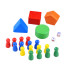 Medinė edukacinė kubas su sorteriu 8in1 ZA4117