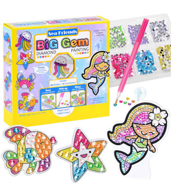 Deimantinės mozaikos kūrybinis rinkinys 'Jūros pasaulis'