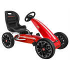 Licencijuotas vaikiškas gokartas ABARTH su pedalais, max 30 kg, minkšti ratai